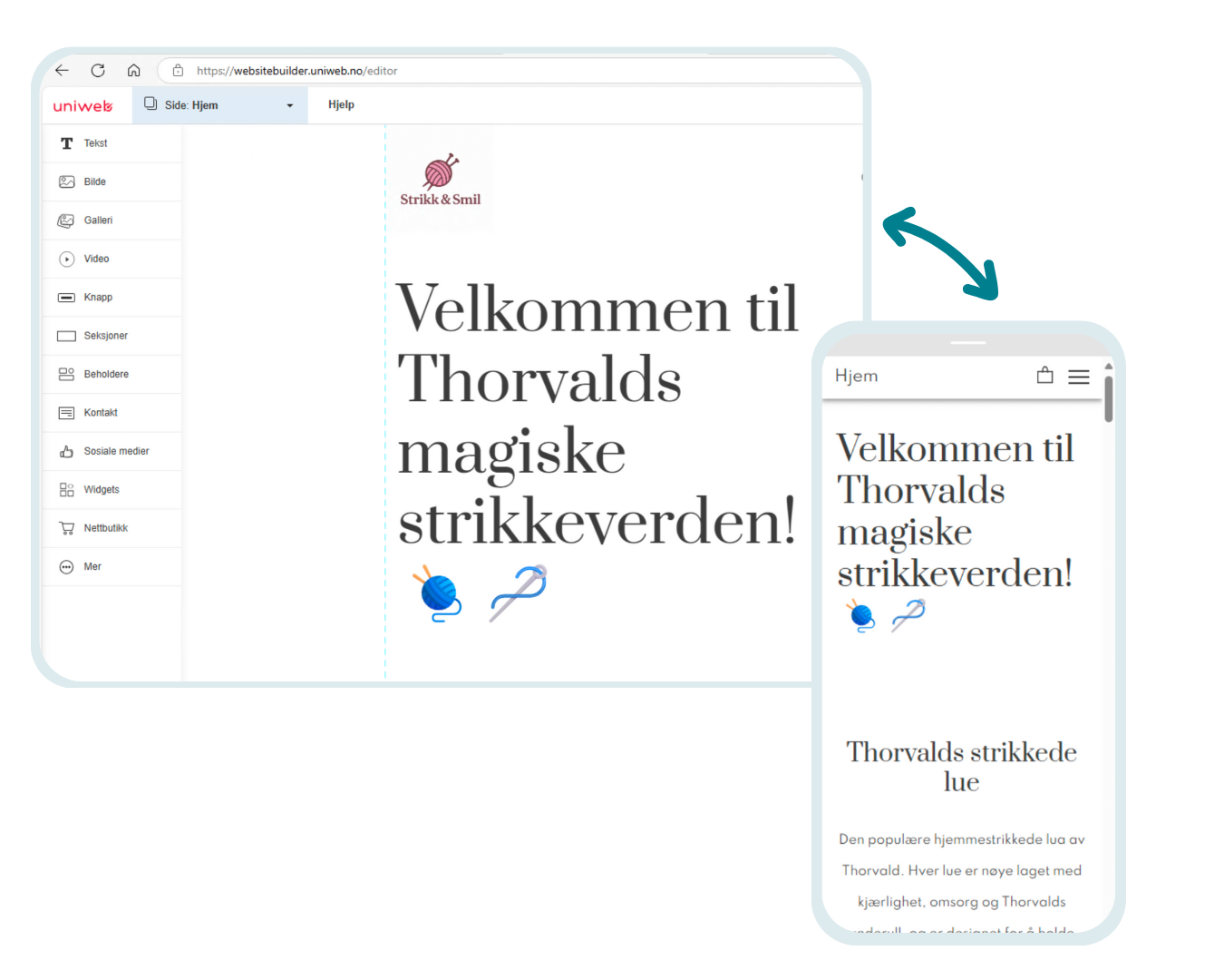 Mobilvennlig og responsitvt design