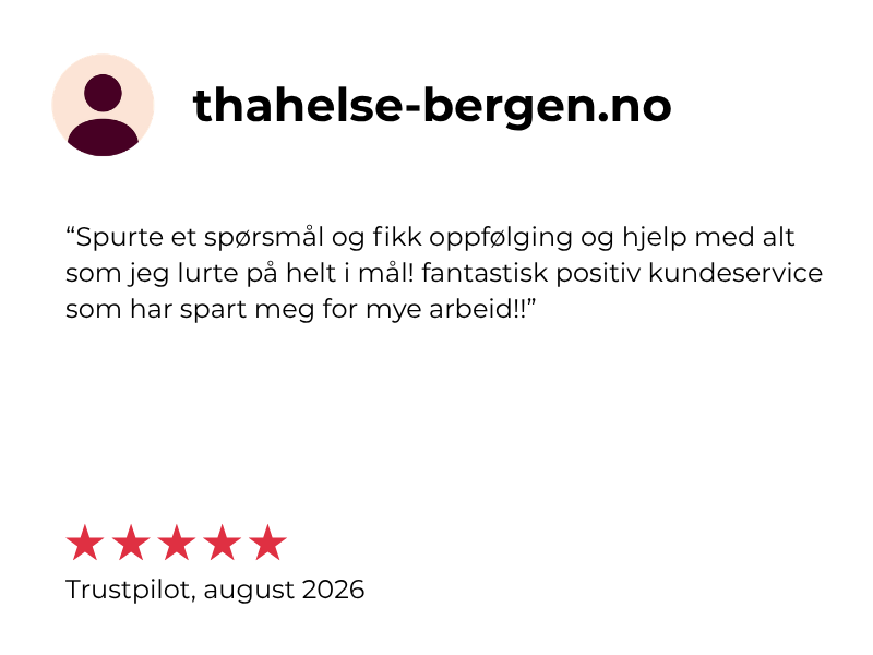 Kundereview thahelse-bergen